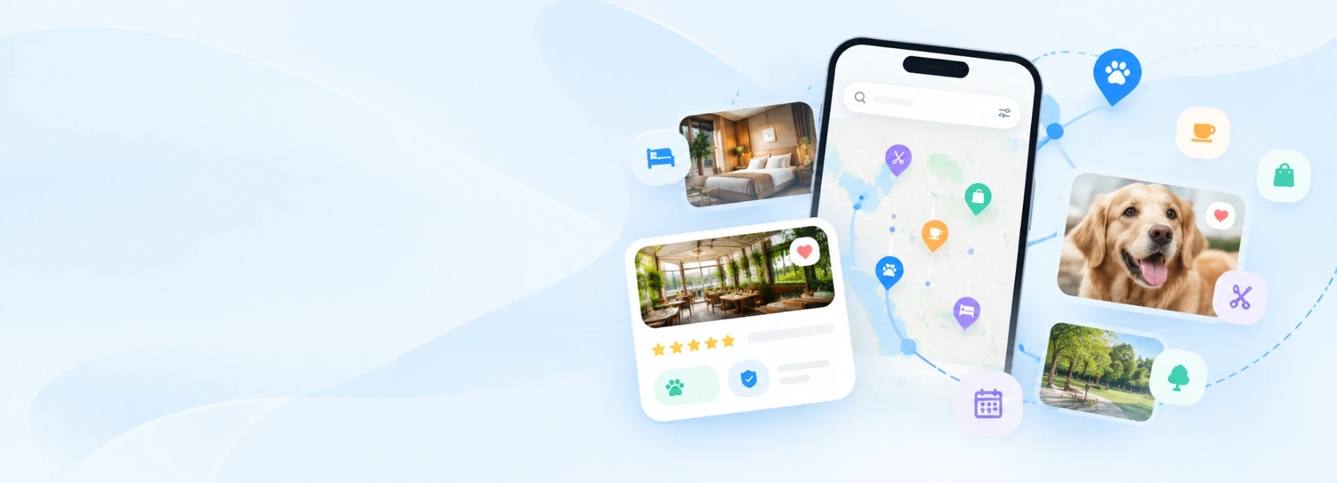 PetOS: pet-friendly места, сервисы и события рядом с питомцем